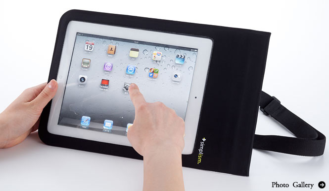 Simplism｜全天候型 iPadケース「Waterproof Case for iPad」