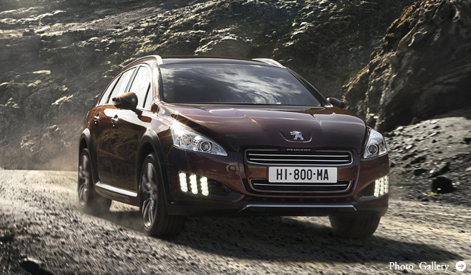 Peugeot｜508 RXH、HX1をフランクフルトで公開