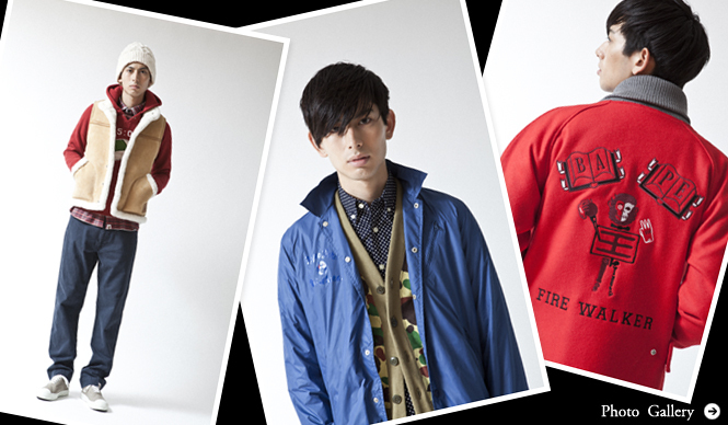 A BATHING APE®|コラボも注目の2011AWメンズコレクション