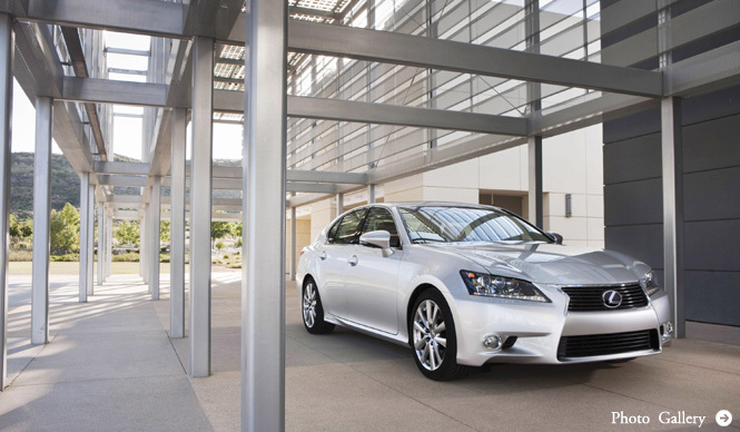 LEXUS GS450h｜新型にはやくもハイブリッド