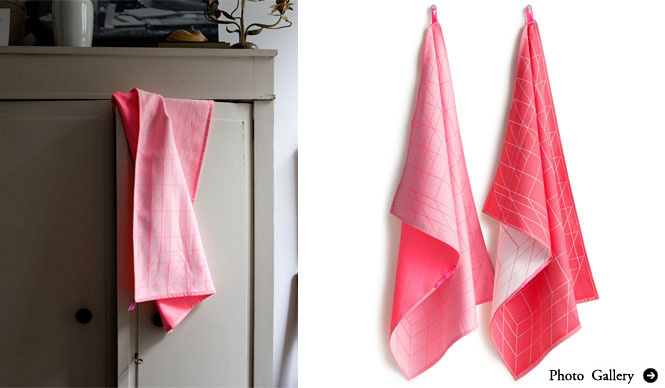 HAY|ショルテン&バーイングス デザインのキッチンタオル