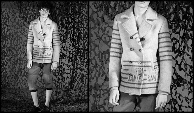 n°44 A.C.C.｜2011秋冬最旬のフレンチブランケット マッキーノコート