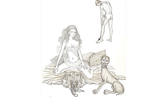 ART｜神楽坂『artdish』にて「家畜人ヤプーの世界＿村上芳正原画展」開催中