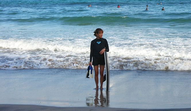 連載｜藤原美智子｜ヴギーボードでマリンスポーツに目覚める!?