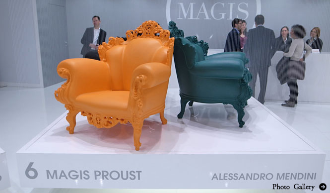 MAGIS｜アレッサンドロ・メンディーニの椅子「Magis Proust」を伊勢丹で体験