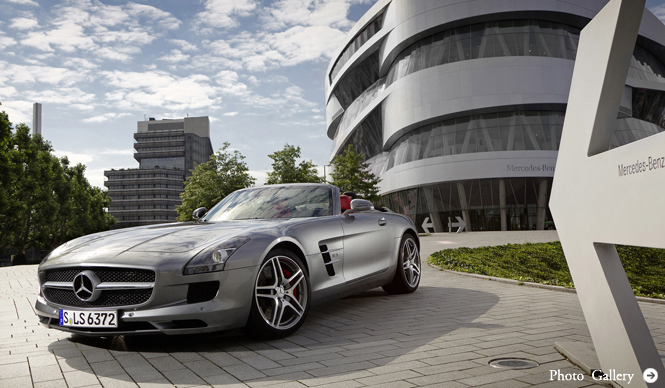 Mercedes-Benz SLS AMG Roadster 日本ではやくも販売開始！