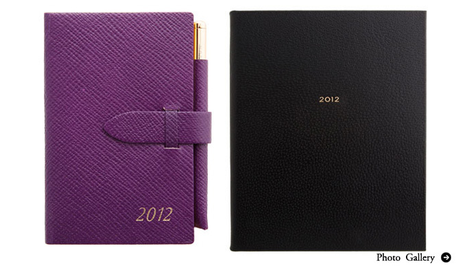 SMYTHSON|毎日を華やかに彩る2012年ダイアリーコレクション