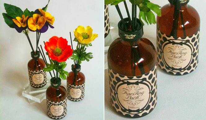 DEICA|KariAng Park×DEICAのフラワーアロマデフューザー“Park”