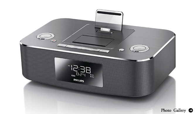 Philips|多機能なデュアルドックスピーカー「DC390」