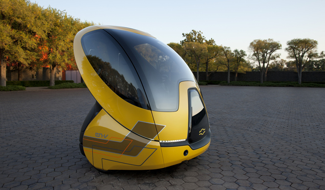 CHEVROLET EN-V｜ふたり乗りEVの次期モデルが実証実験スタート