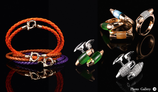 Salvatore Ferragamo｜ジャンニ・ブルガリとのコラボレーション ブランド初のジュエリーコレクションがデビュー