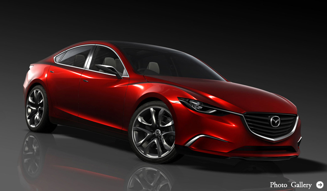 MAZDA  雄(TAKERI)|東京モーターショーにマツダのコンセプトセダンが登場