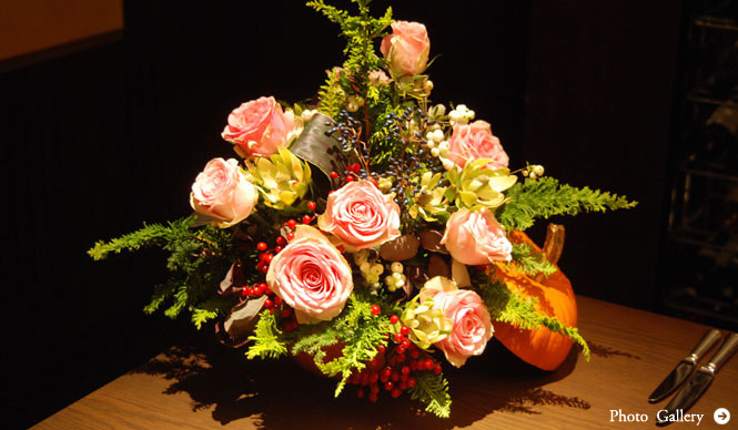 連載・和気雅美｜ハロウィンの季節のオレンジ色の花