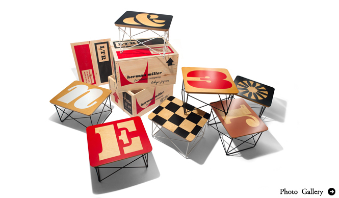 ハーマンミラーが限定仕様のイームズワイヤーベーステーブルLTRTを発売