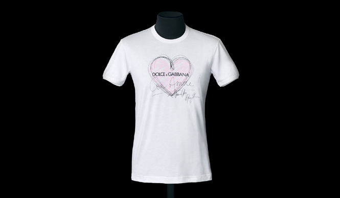 DOLCE & GABBANA|11月5日、チャリティTシャツを限定発売