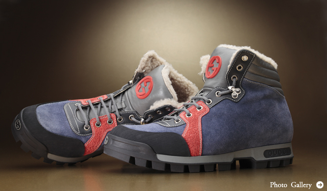 GUCCI｜秋冬コーディネイトの足もとは、アウトドア＆スポーツ！