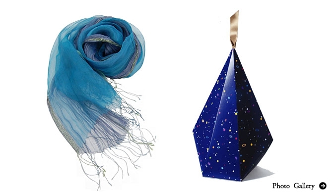 ISSEY MIYAKE INC.｜“ミッドナイト・ブルー”がキーカラーのフェア「WINTER GIFT 2011」