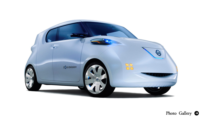 忙しい都市生活者のための新時代のEV「日産 タウンポッド」|NISSAN