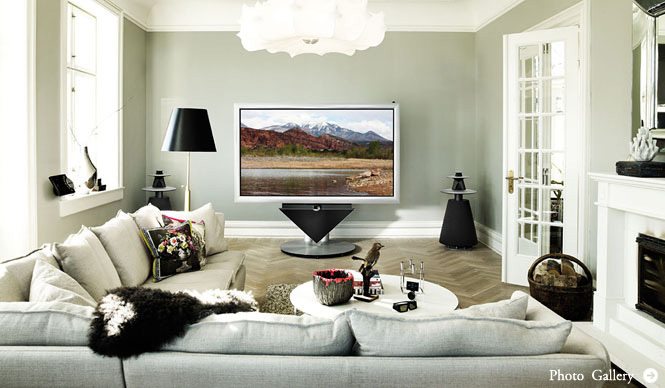 バング&オルフセン初の3D機能搭載85インチプラズマテレビ「BeoVision 4-85」