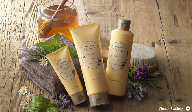 IGNIS｜はちみつの力で“洗う、満たす、守る”ボディケアアイテム