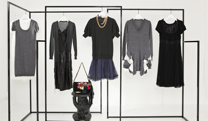 sacai｜フラッグシップショップ限定、ドレスのミニコレクションがお目見え！