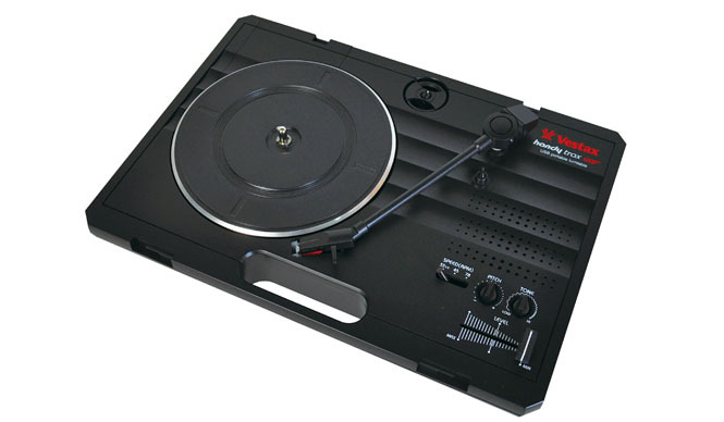 Vestax|人気ポータブルレコードプレーヤーに新色ブラック登場