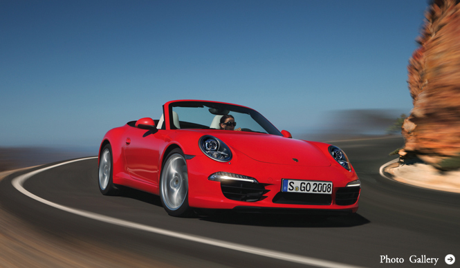 新型ポルシェ 911のカブリオレモデル、11月30日から予約受付開始|Porsche