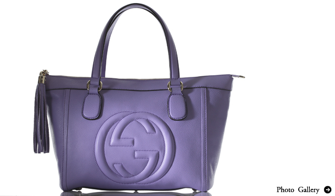 GUCCI｜インターロッキングGがポイントの「SOHO」バッグ