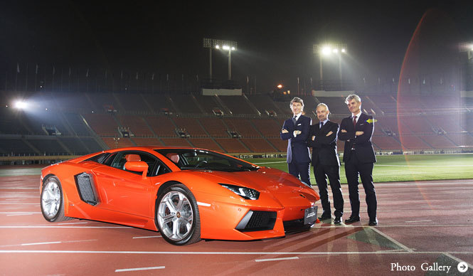 ランボルギーニ アヴェンタドール日本上陸！｜Lamborghini