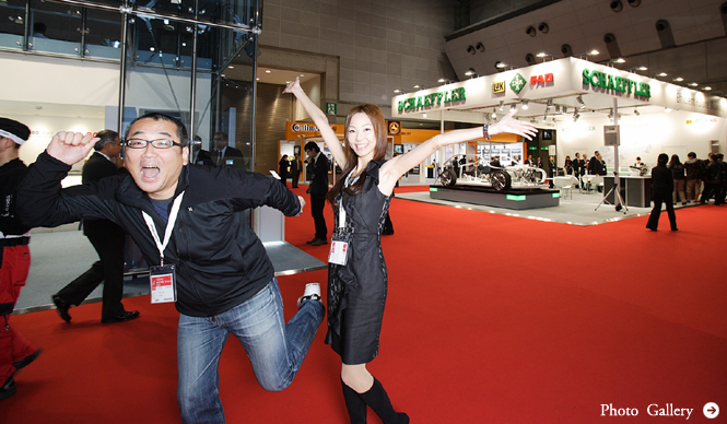 第42回東京モーターショー2011｜渡辺敏史と清水久美子がいく 部品ブースウォッチング