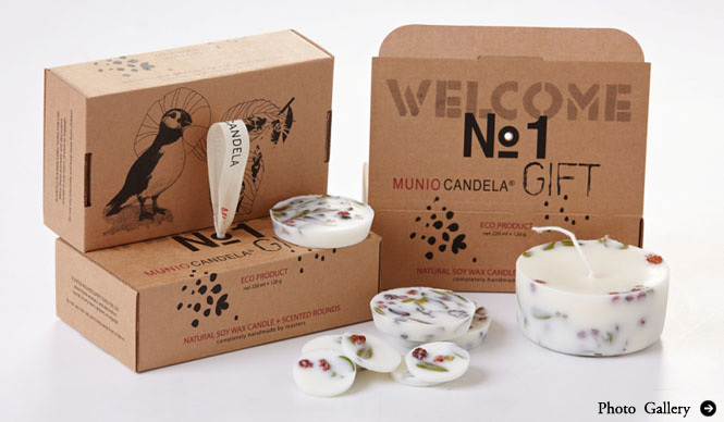 MUNIO CANDELA｜ラトビア共和国発「ムニオ キャンデラ ギフトセット」季節限定販売