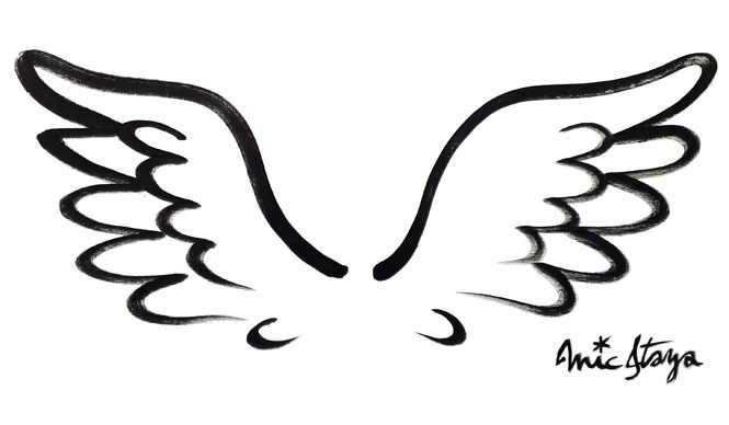 MIC＊ITAYA│オリジナル・ドローイング＆エッセイ「TENSHI NO HANE」