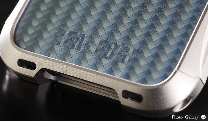 REAL EDGE|iPhone 4/4S用アルミニウム削り出しケース「REAL EDGE C2」