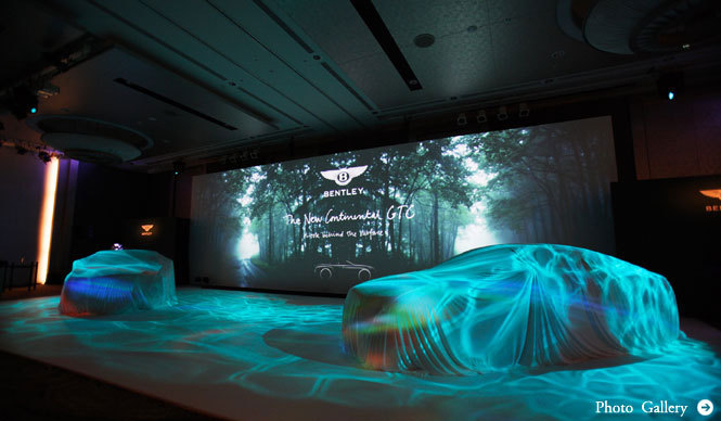 ベントレー コンチネンタル GTC ジャパンプレミア|BENTLEY