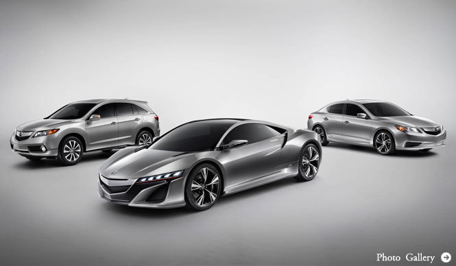 ホンダ NSXコンセプトをアンヴェール|HONDA