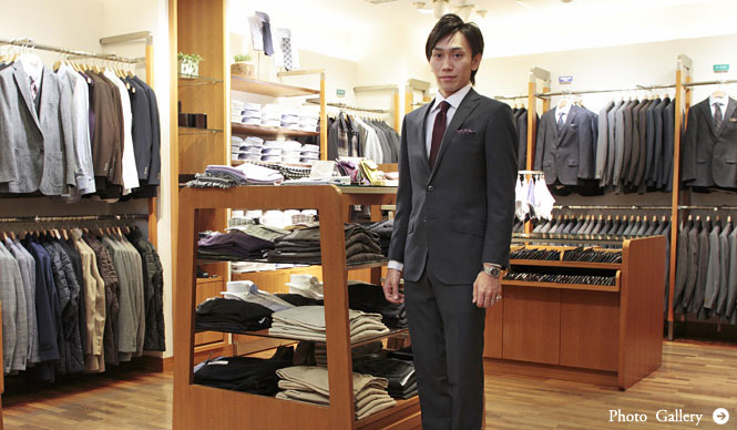 UNITED ARROWS green label relaxing|2011-12 冬のウォームビズ特集 「グリーンレーベル リラクシング 丸の内店」上野裕輝