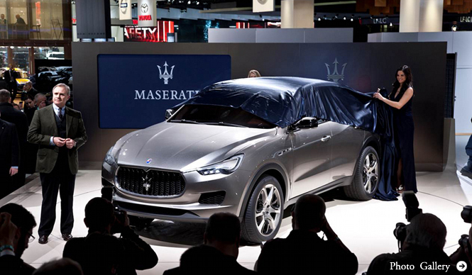 マセラティ、SUVコンセプト「クーバン」を投入|Maserati