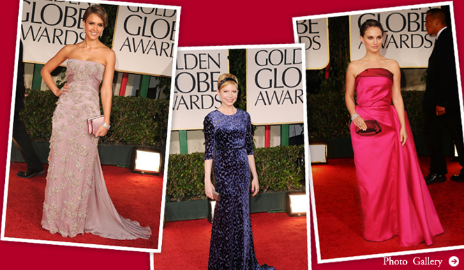 ゴールデン・グローブ賞授賞式セレブリティスナップ！