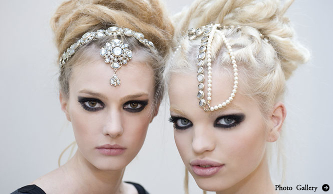 CHANEL|2011-12 シャネル メティエダール・コレクション「パリ-ボンベイ」メイクアップ