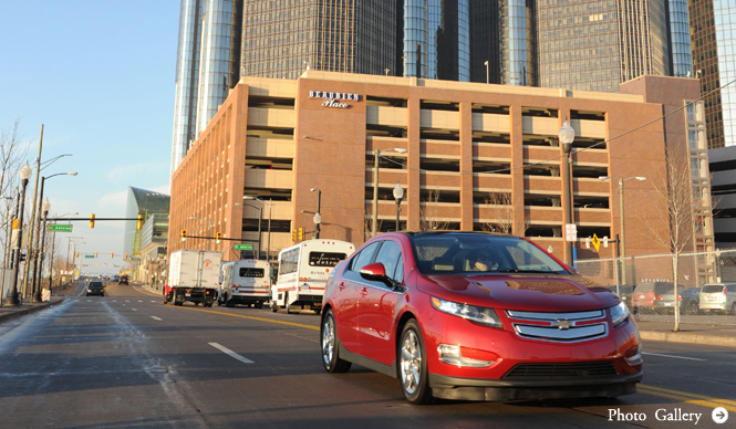 シボレー ボルトにデトロイトで試乗
