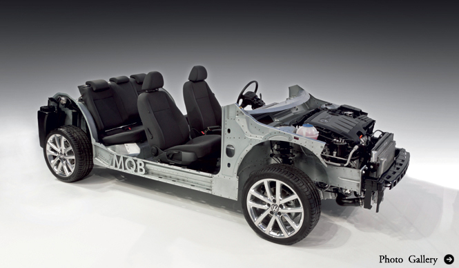 フォルクスワーゲン、モジュール化されたプラットフォームMQBを発表|Volkswagen