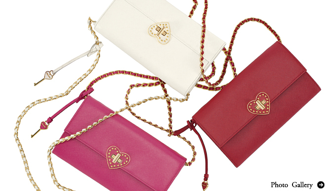 PRADA|プラダのバレンタインギフトコレクションがお目見え!