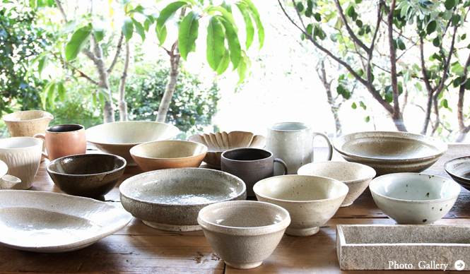 若手作家6人による企画展 『器のある暮らし』展