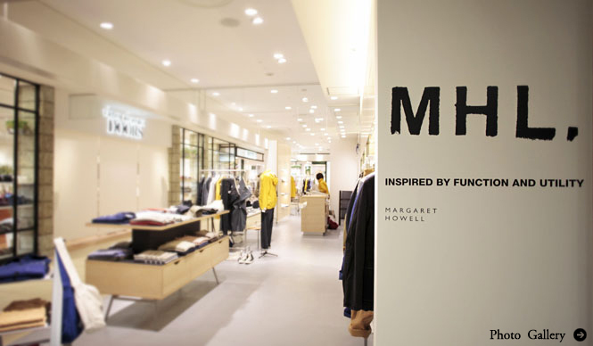 MARGARET HOWELL｜都内初のインショップ『MHL.ルミネ新宿』オープン