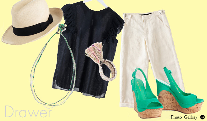 Drawer｜バイヤー川原裕子さんに聞いた2012春夏最旬コーディネイト