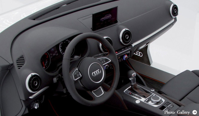 アウディ、新型A3に新しい情報技術の導入を発表|Audi