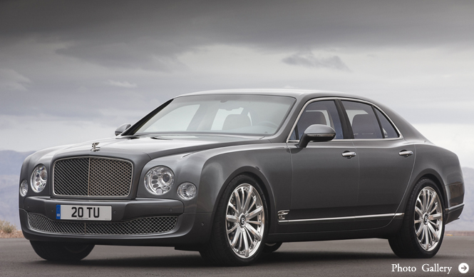 ミュルザンヌをスポーティかつ豪華に演出する特別仕様登場|BENTLEY