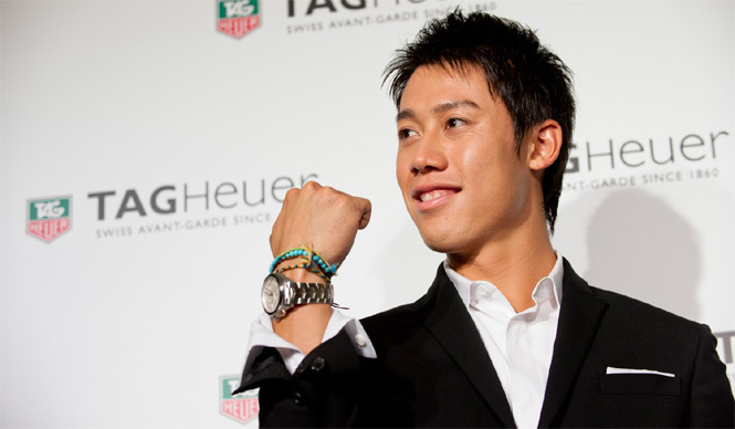 TAG Heuer｜タグ・ホイヤー、テニスプレーヤー 錦織 圭とパートナーシップを締結！