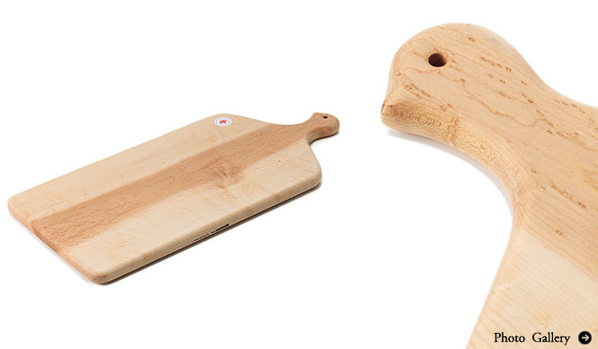 Birdseye Canada｜カナダ原産メープル材のまな板「Birdseye Maple」
