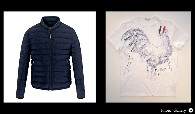 MONCLER|エクスクルーシブTシャツ&ダウンジャケット入荷